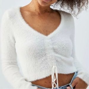 Pacsun Lottie Moss Cropped Soft Sweater